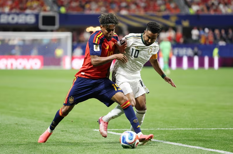 Tây Ban Nha vs Ả Rập Xê Út (23:00 - 21/06)